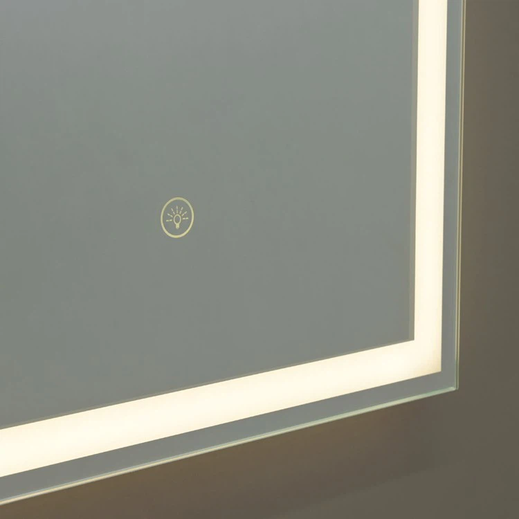 Smart Bathroom Mirror with Sensor Switch
